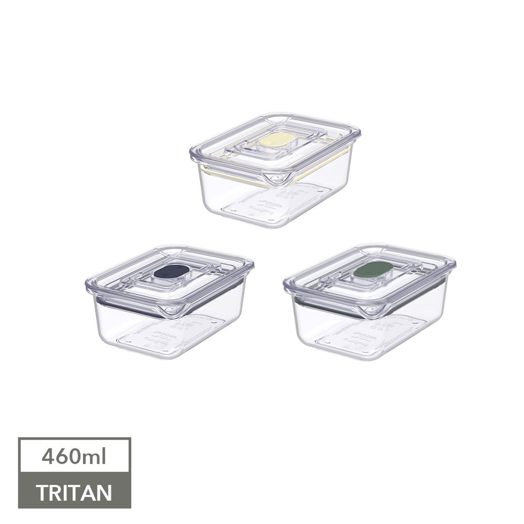 Latchlok Click 系列 TRITAN 保鲜盒 (2号) 460ml - 共三色 - 便当盒/饭盒 - 塑料 透明