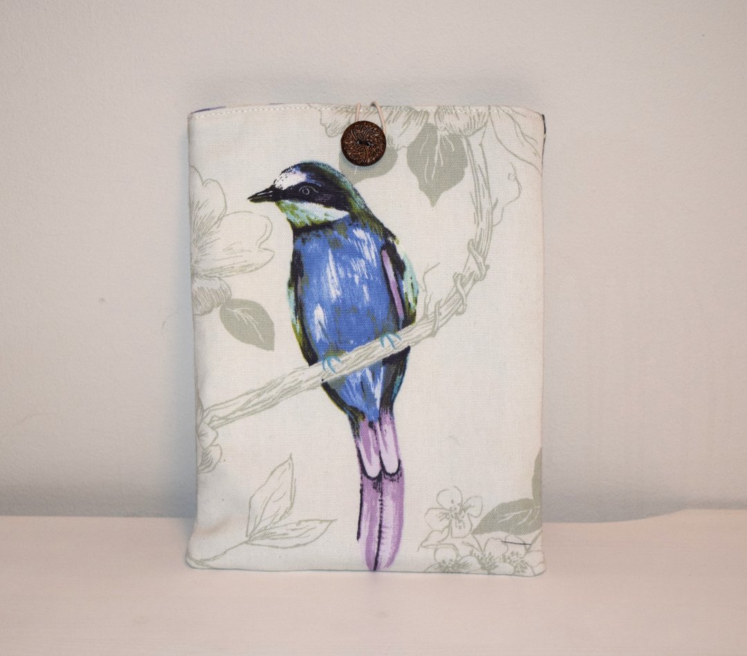 iPad Cover, Tablet Case, iPad Sleeve, iPad Case Bird, Blue iPad Case, iPad Case - 平板/电脑保护壳 - 其他材质 蓝色