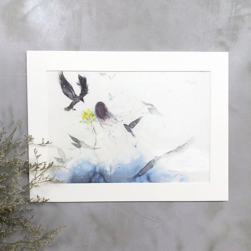 Alice Hobbey 复制原画/挂画/装饰/水彩画/插画/海 - 海报/装饰画/版画 - 纸 多色