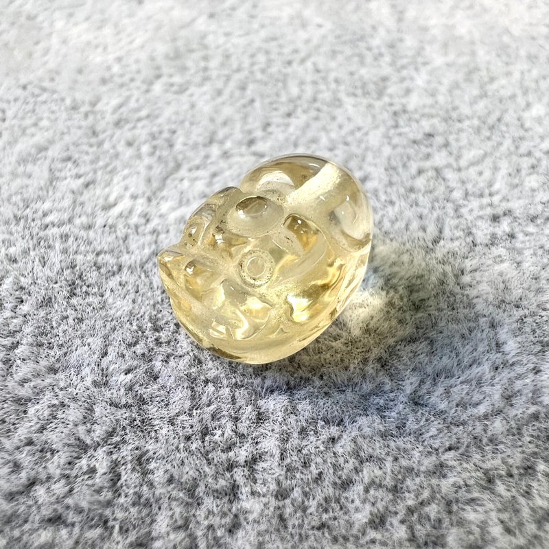 黄晶貔貅  | 水晶 | 水晶配饰 - 手链/手环 - 水晶 黄色