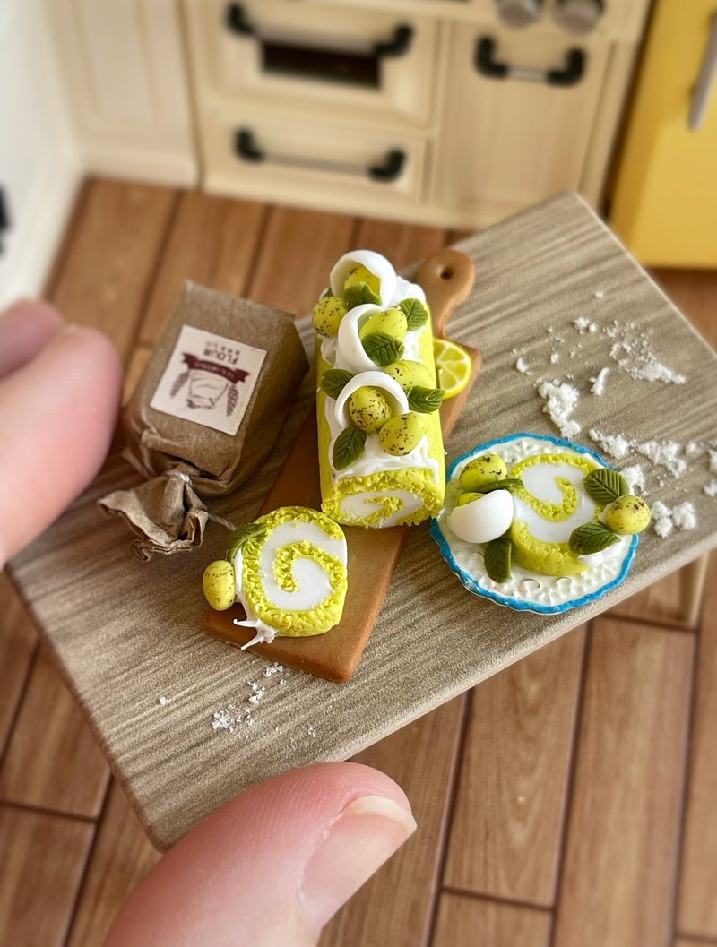 带装饰的微型复活节卷套装 - 玩偶/公仔 - 其他材质 多色