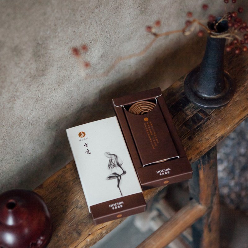 居家薰香 | 古意 3.5小时盘香( 沉香 环香 印尼 供佛 诵经 ) - 香薰/精油/线香 - 其他材质 咖啡色