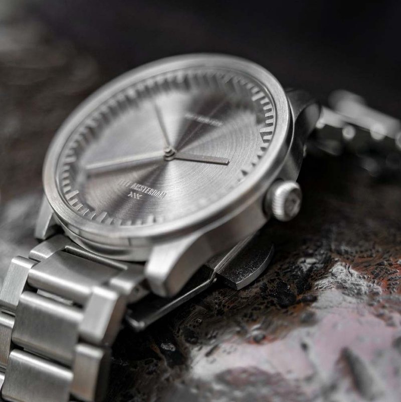 LEFF amsterdam tube 北欧工业齿轮设计腕表 42mm 不锈钢 银钢带 - 女表 - 其他金属 