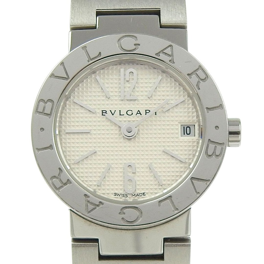 【日本直送】宝格丽 BVLGARI B.zero1 手表 BB23SS 不锈钢 石英 指针式显示 白色表盘 женские 【二手】 - 女表 - 不锈钢 白色