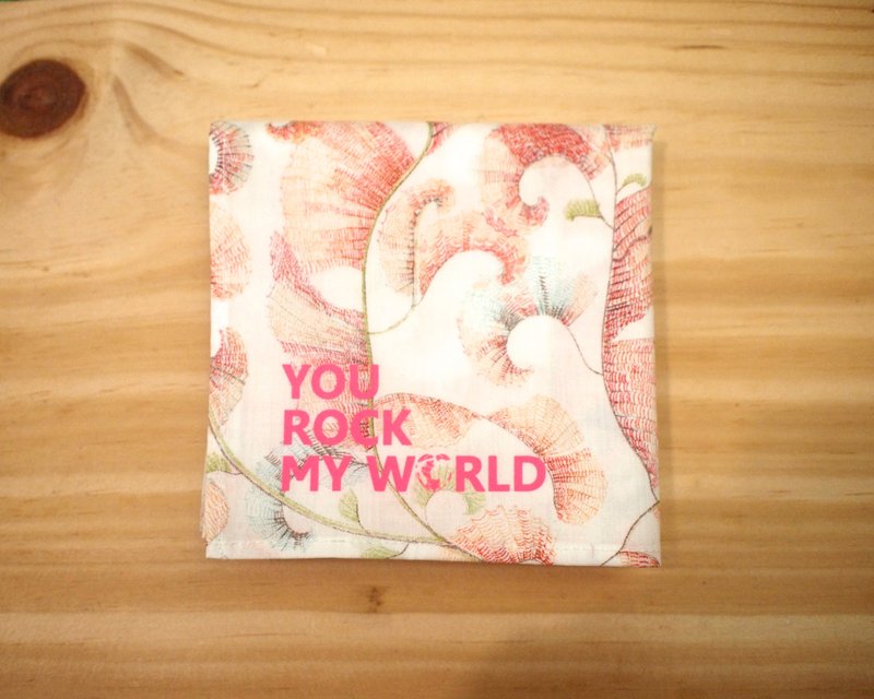 伦敦LIBERTY- 最个性的环保选择- Frances Eve手帕 - 手帕/方巾 - 棉．麻 白色