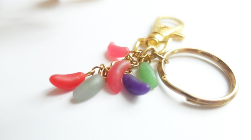 *福利品 / 展示品* 雷根糖 钥匙圈 日本黏土 - 钥匙链/钥匙包 - 粘土 多色