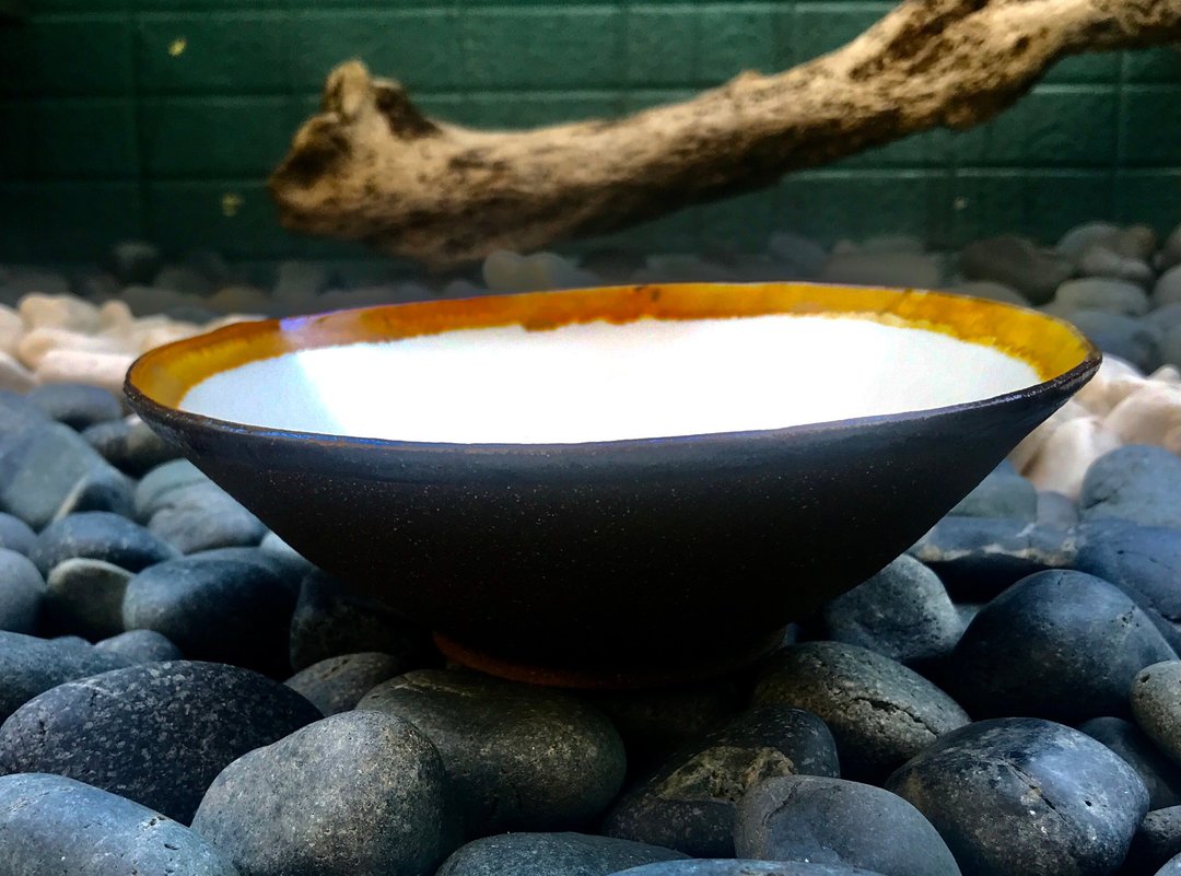 双色素雅陶烧碗 陶器 食器 汤碗 陶碗 餐碗 茶碗 饭碗 拉面碗 - 碗 - 陶 多色
