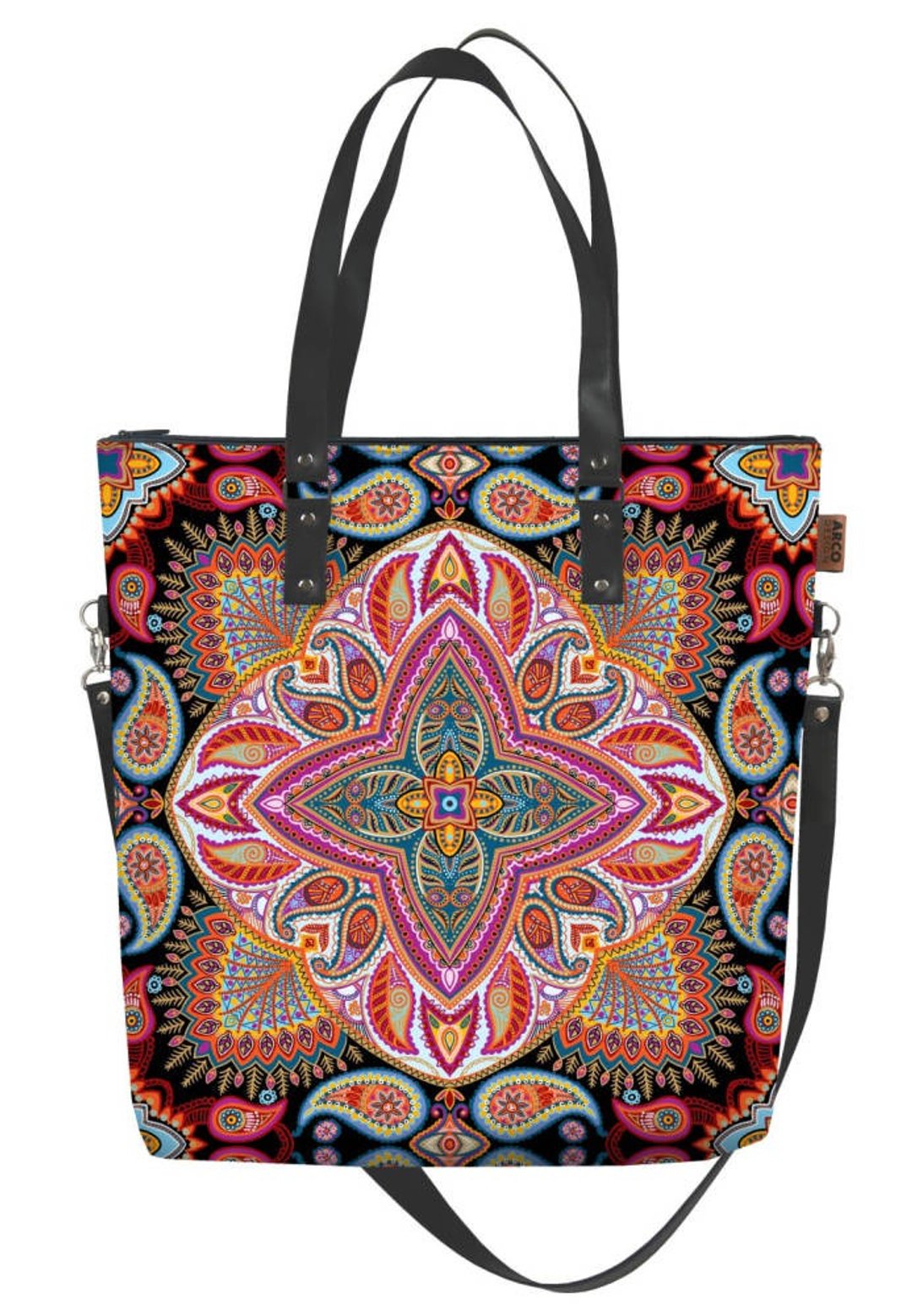 MaxA shopper bag - Polka - 侧背包/斜挎包 - 其他人造纤维 红色