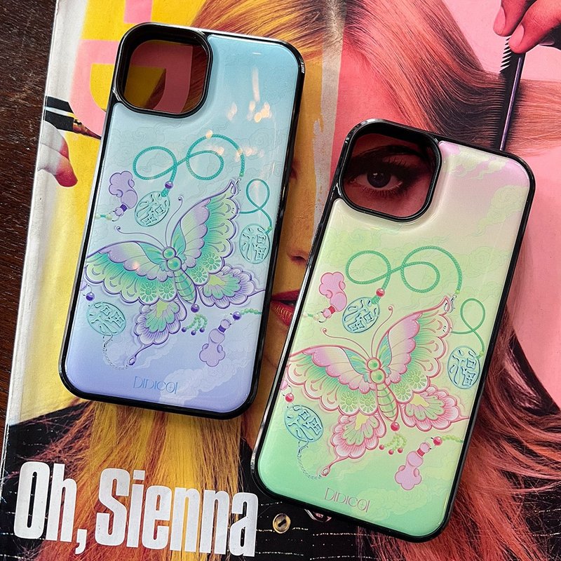 butterfly epoxy phone case - 手机配件 - 其他材质 