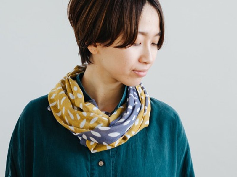 Gauze stole Kasane's color ~ Far fireworks ~ - 丝巾 - 其他材质 