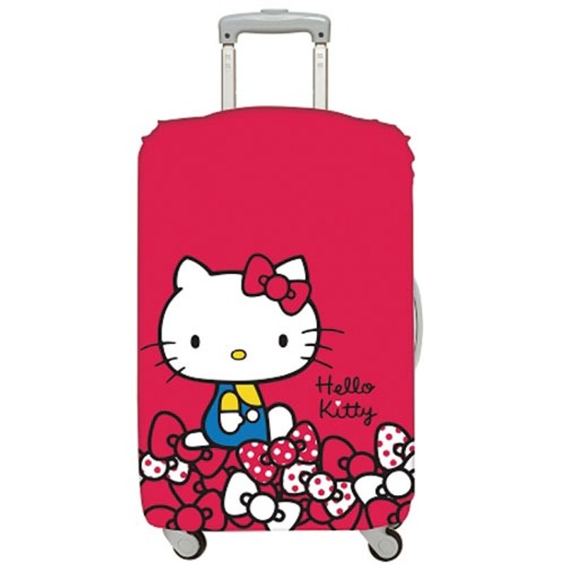 LOQI 行李箱外套 - Hello Kitty 红M号 - 行李箱/行李箱保护套 - 其他材质 红色