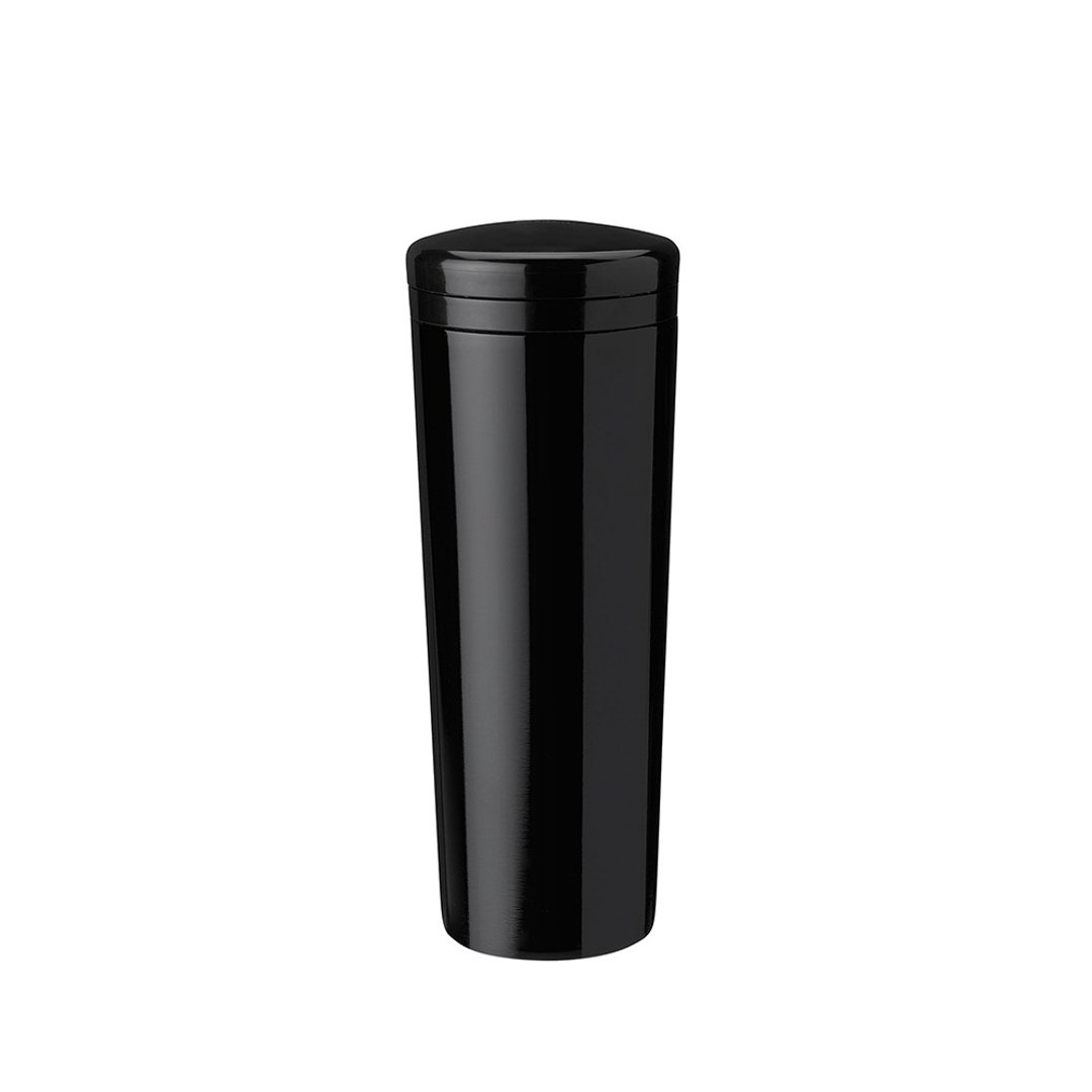【Stelton】Carrie 真空保温杯 500ml-黑色 - 保温瓶/保温杯 - 塑料 