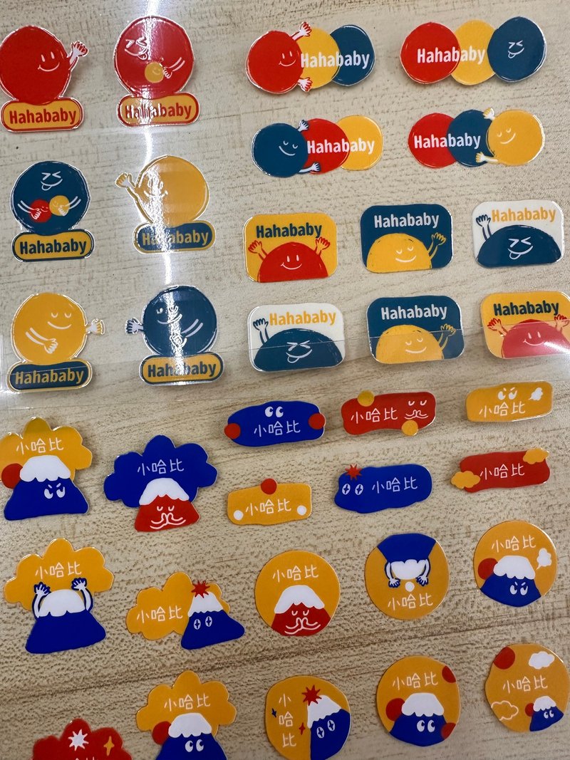 【hahababy】水晶贴-定制姓名【多款可选】预购商品 - 贴纸 - 纸 多色