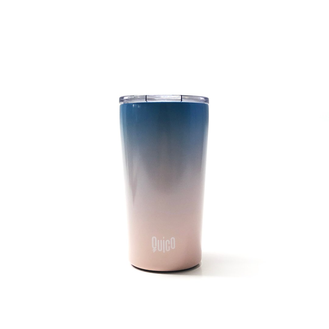 QUICO 三层真空隔热保温杯 16oz (475ml) (Twilight Pink) - 保温瓶/保温杯 - 其他金属 多色