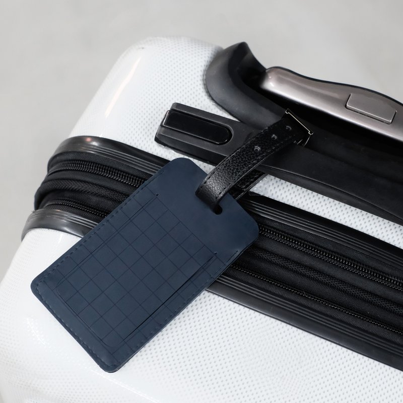 HOLI Luggage tag / Indigo blue - 行李箱/行李箱保护套 - 橡胶 蓝色