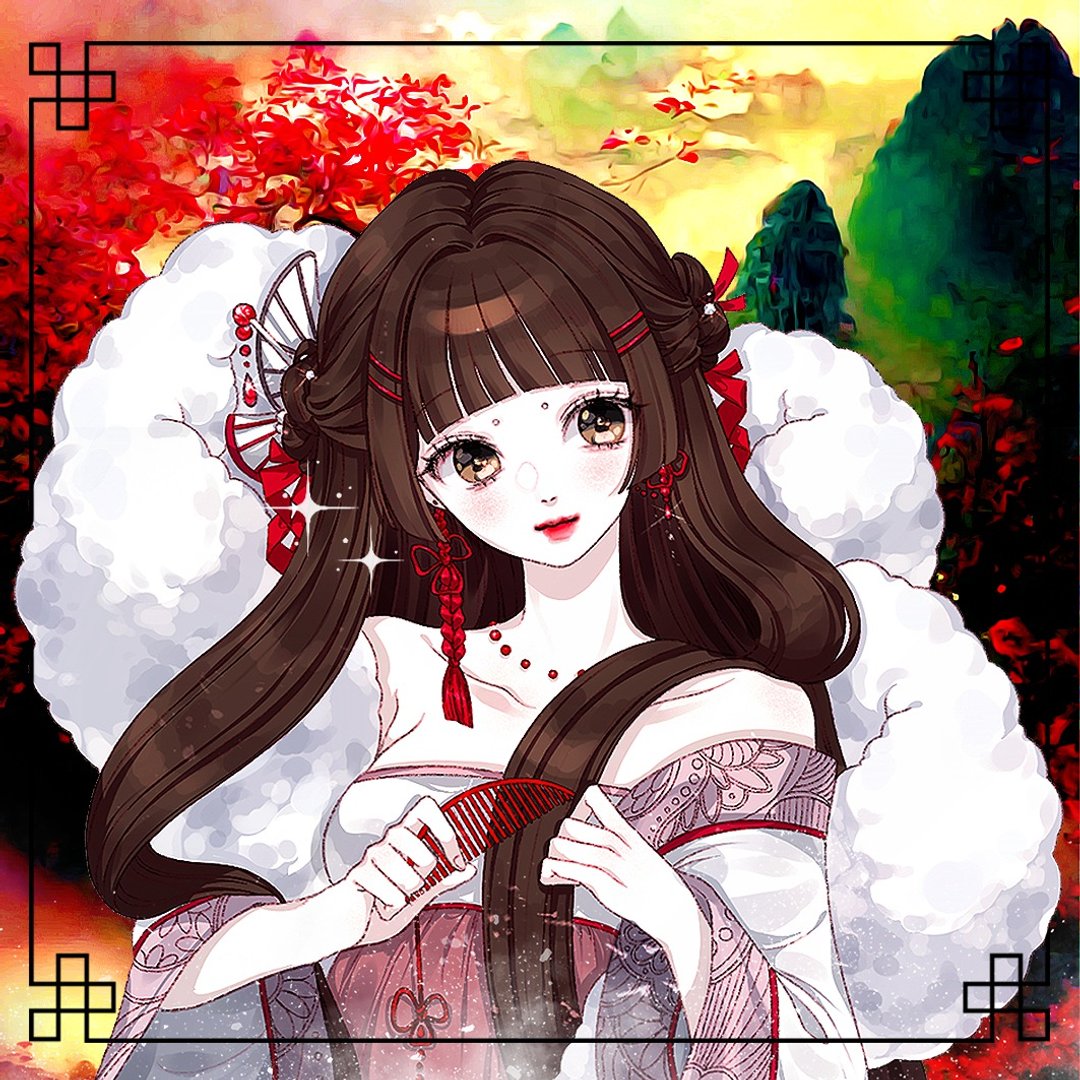 The Seven Heavenly Virtues - Humility (4Color) - 贴纸 - 纸 多色