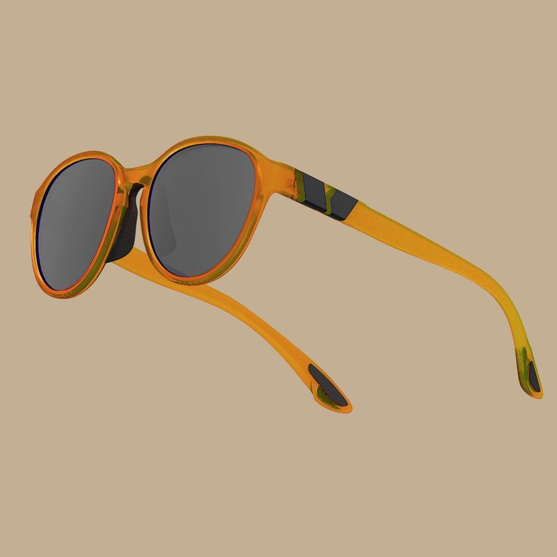 TRITON S2 全抗海水太阳眼镜 -暮色橘(圆框) - 墨镜 - 环保材料 橘色