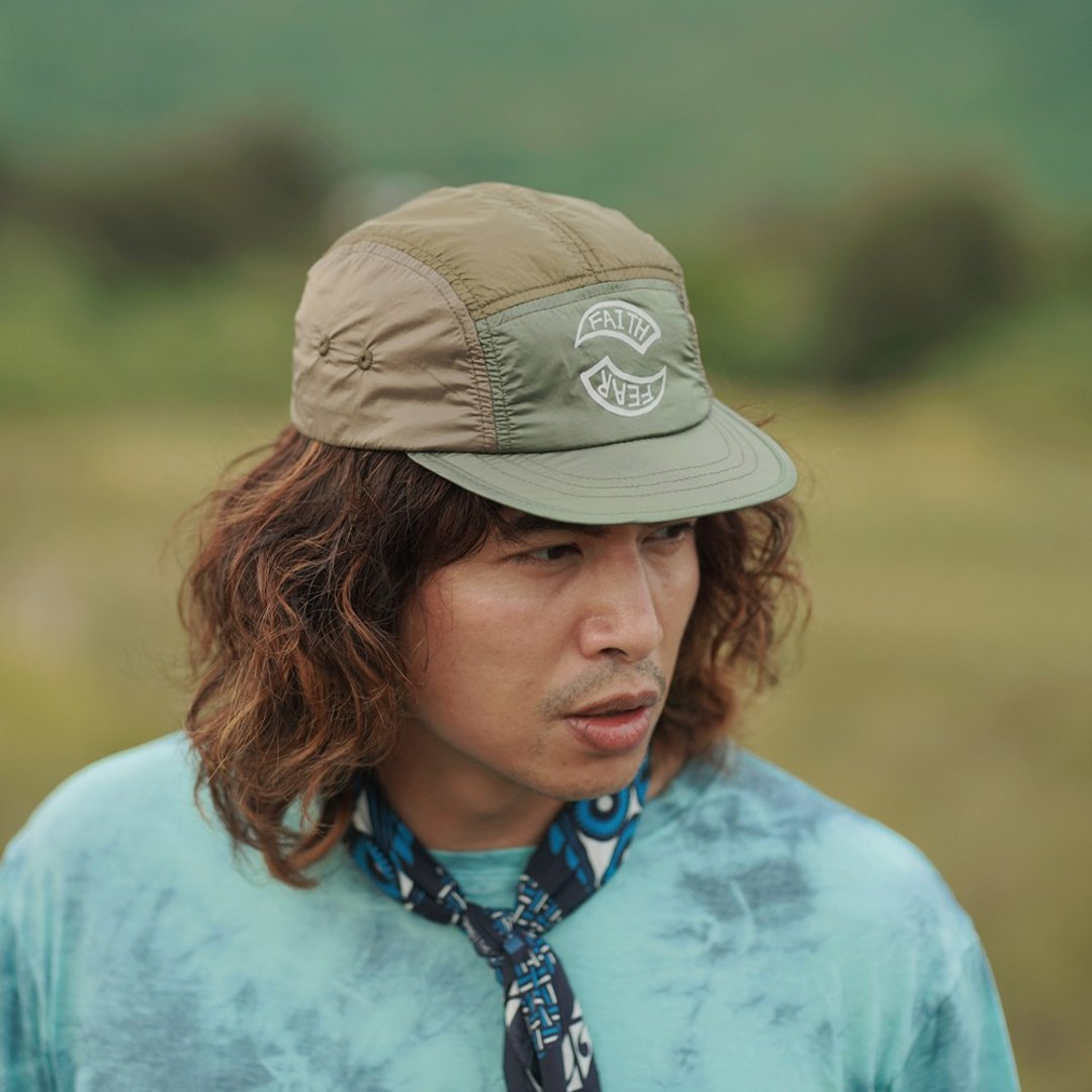 TRINITY RUNNING CAP - THE UKNOW SOLIDER - 帽子 - 尼龙 绿色
