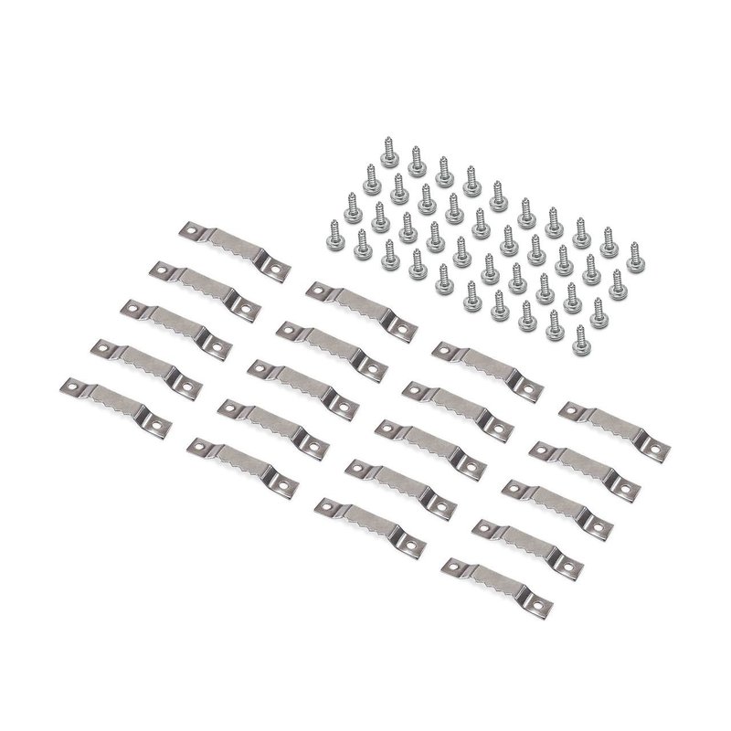 银色鲨鱼挂钩-小(20组入) - 五金挂环/画框/相框/挂勾/吊勾 - 零件/散装材料/工具 - 其他金属 银色