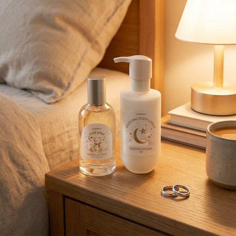 情人节双入组 - 睡眠喷雾 (任一)&晚安星辰舒缓乳液 - 香薰/精油/线香 - 其他材质 