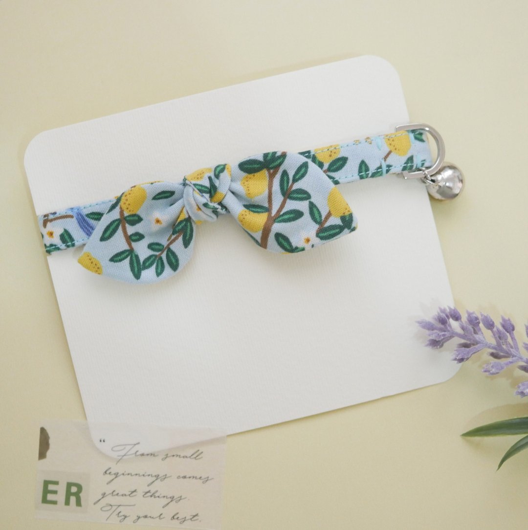 Goh Ghee Series Breakaway Cat collar - 项圈/牵绳 - 棉 