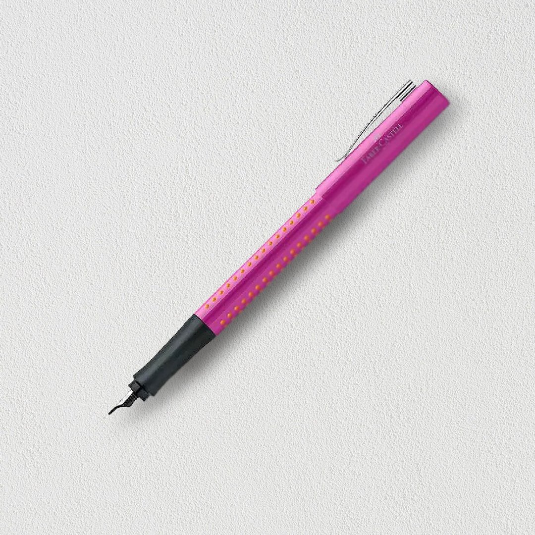 【Faber-Castell】好点子马卡龙钢笔-F尖 粉橘 免费刻字 - 钢笔 - 其他材质 粉红色