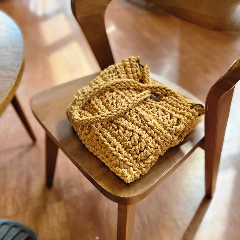 海浪包影片教学 Wave bag video tutorial 하이랑백 영상튜토리얼 - 编织/刺绣/羊毛毡/裁缝 - 其他材质 