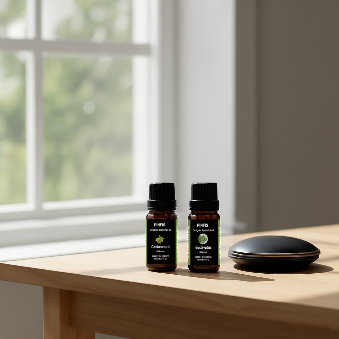 【品菲特 PINFIS】顶级有机精油欧盟认证任选 2 送携带式扩香器礼盒 - 香薰/精油/线香 - 精油 