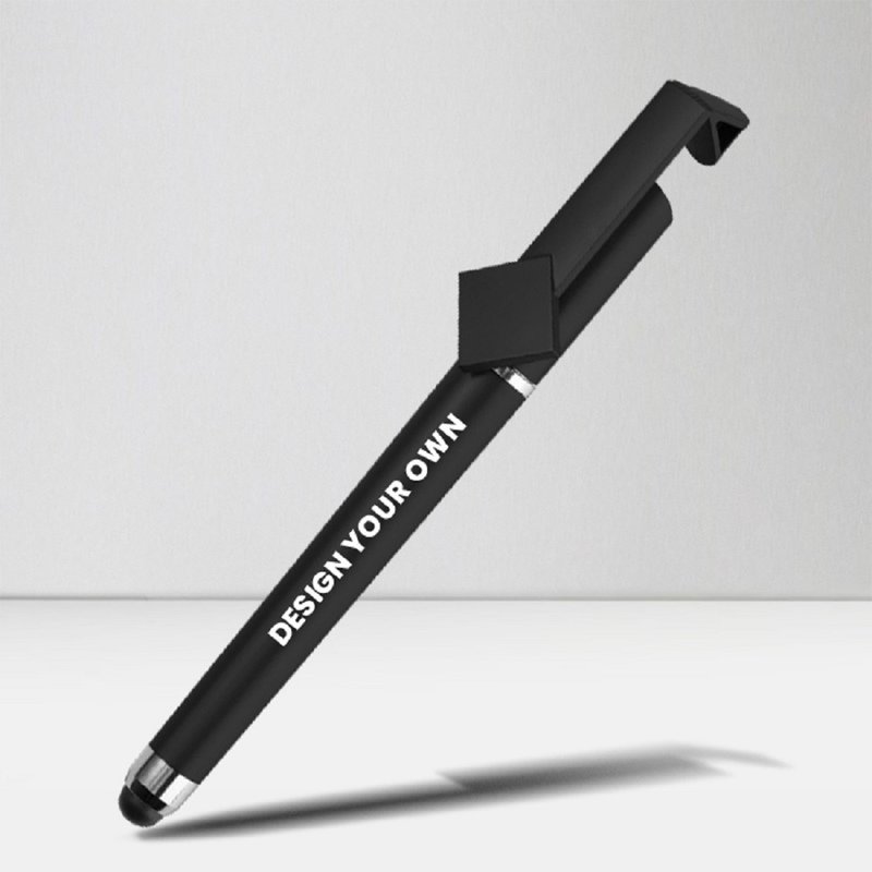 多功能手机支架触控墨水笔/100支 - 圆珠笔/中性笔 - 其他材质 多色