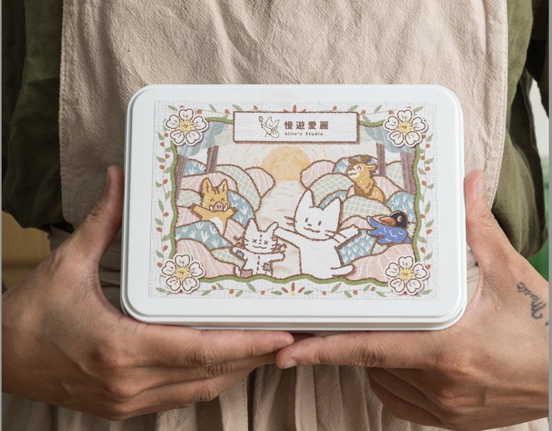 台湾原生动物铁盒饼干 迷你款 - 手工饼干 - 其他材质 