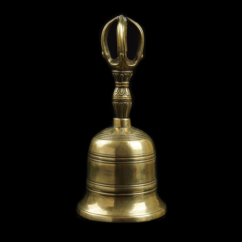 日本东密法器-19世纪前.江户时期.金刚铃(铃高15.5) - 其他 - 其他材质 
