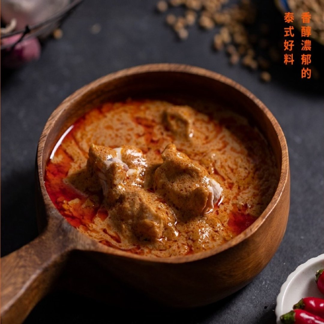 泰式红咖喱鸡肉 - 料理包 - 其他材质 