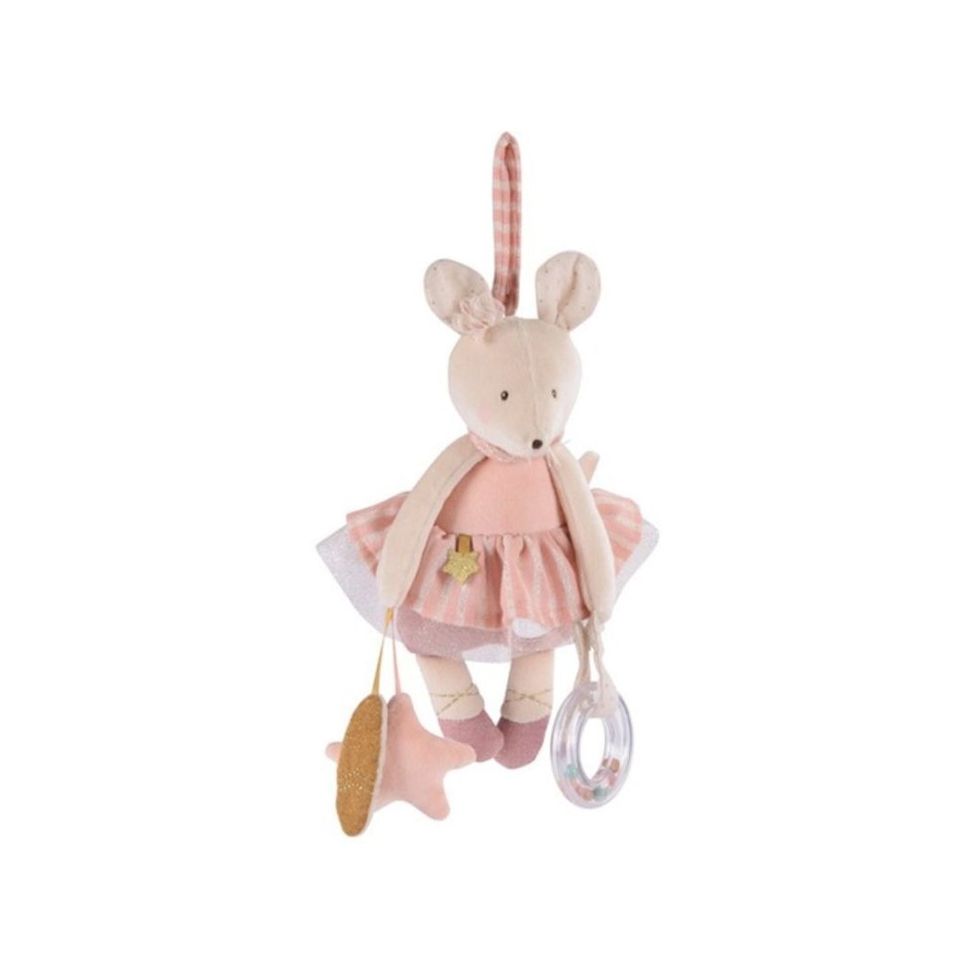 法国 Moulin Roty 小小舞蹈学校 - 老鼠游戏玩偶 34cm - 玩具/玩偶 - 聚酯纤维 多色