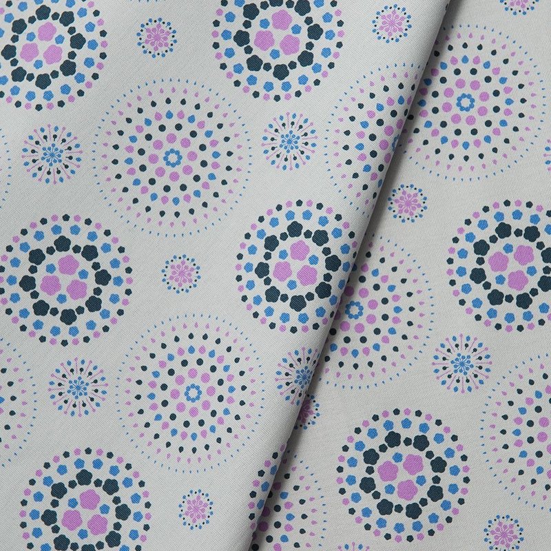 手印棉帆布(满花)-250g/y/烟火/晨雾紫 - 编织/刺绣/羊毛毡/裁缝 - 棉．麻 紫色