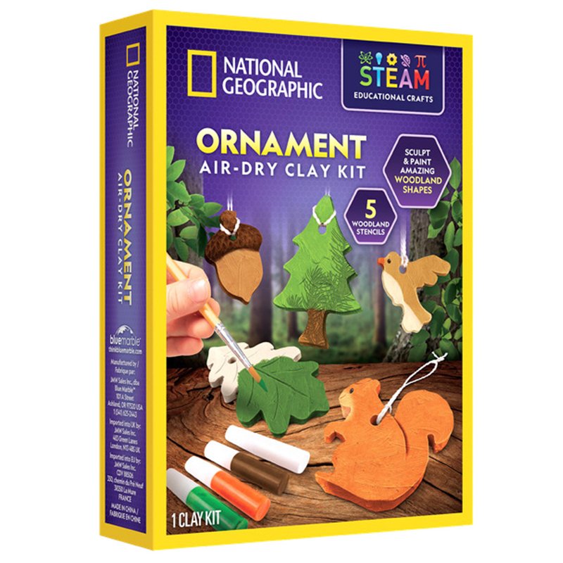 NATIONAL GEOGRAPHIC 国家地理 森林小树屋陶艺手作套组 - 玩具/玩偶 - 其他材质 