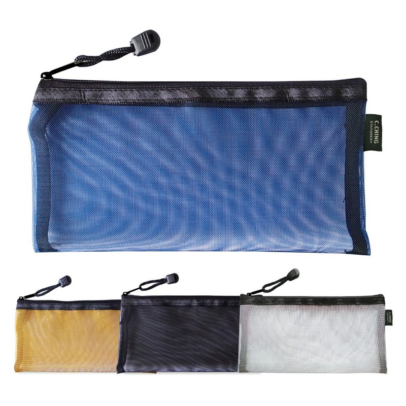 Ching Ching X CHOICE系列 CBG-337 B6金属尼龙拉链袋 - 化妆包/杂物包 - 尼龙 
