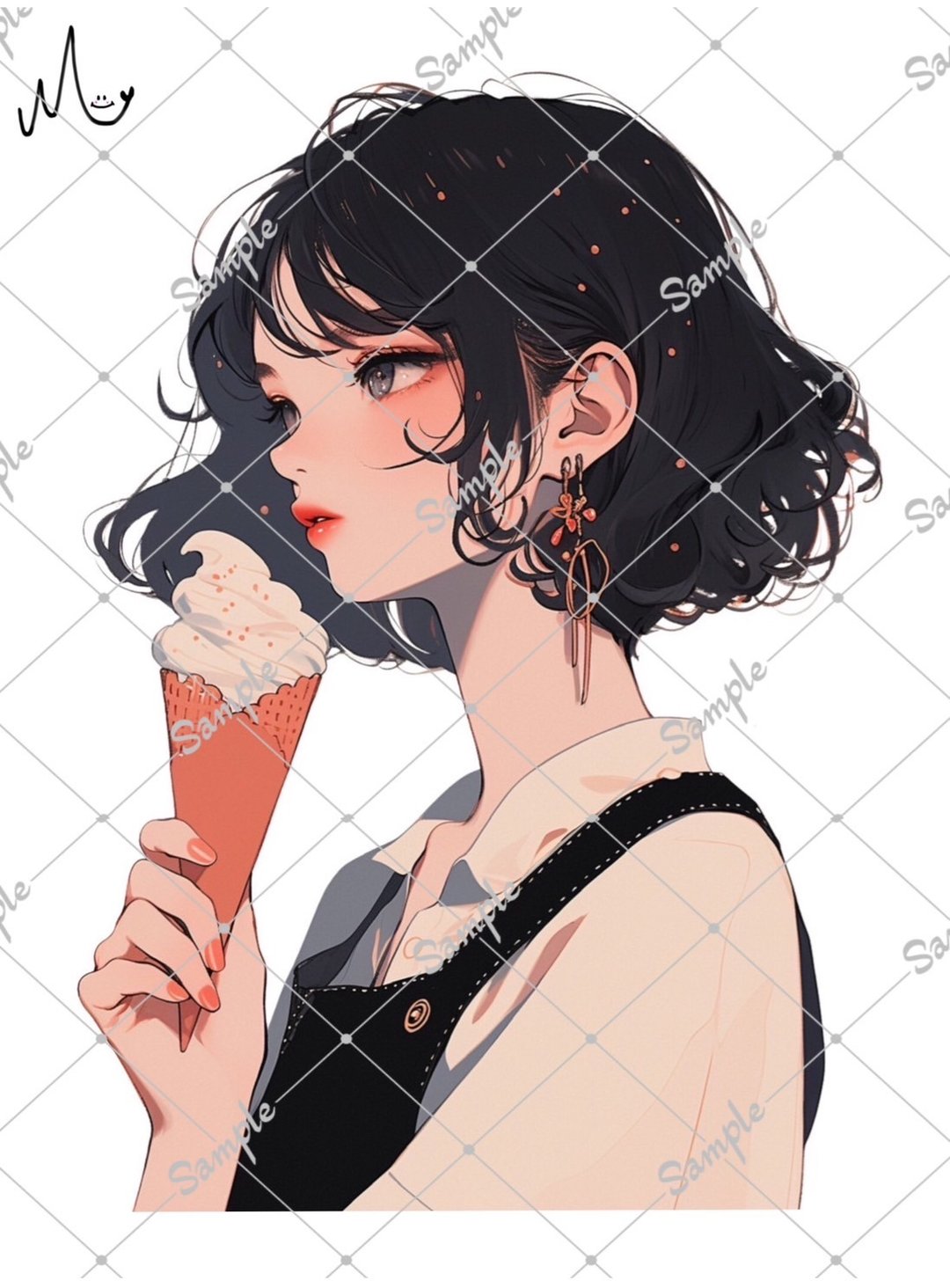 原创人物贴纸 - 贴纸 - 纸 