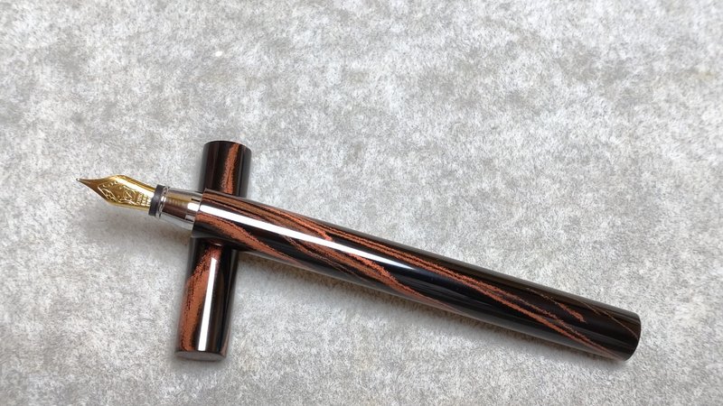 德国SEM硬橡胶-封端钢笔 - 钢笔 - 其他材质 橘色