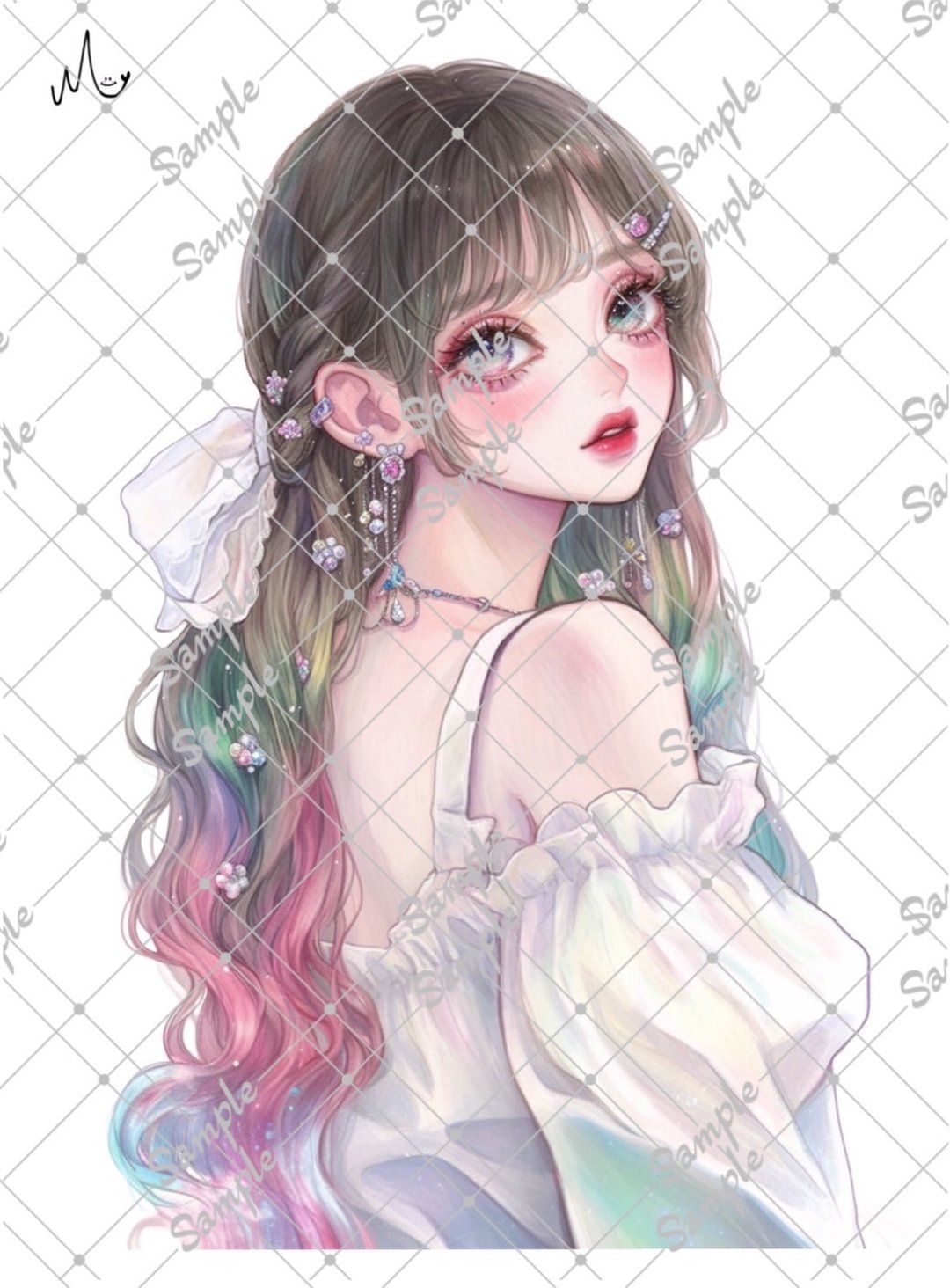 原创人物贴纸 12月新品 - 贴纸 - 纸 
