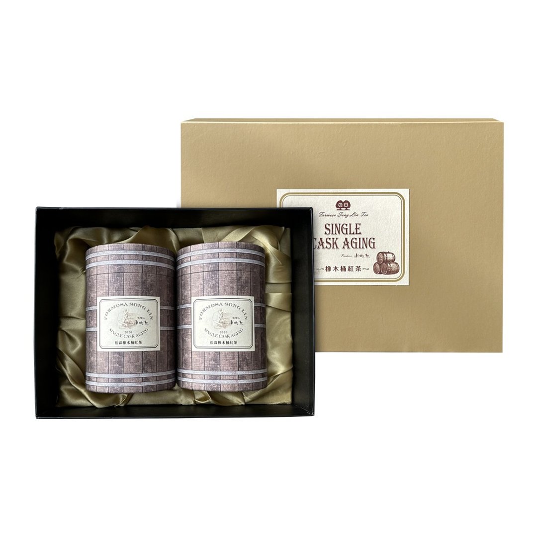 松霖橡木桶红茶 75g/罐 - 茶 - 其他材质 白色