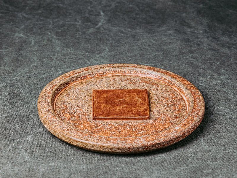 【宝来陶】通宝茶承 - 茶具/茶杯 - 陶 