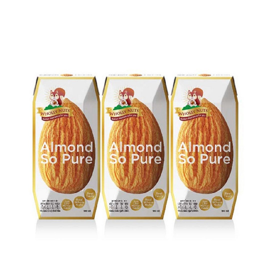 【3V惟根小镇生机坚果艿】杏仁无蜜(180ml*36) - 奶类/豆浆 - 新鲜食材 