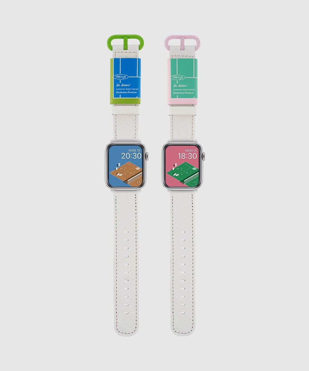 TIMEFLIK Signature Be Active Tennis Apple 手表表带 - 表带 - 环保材料 