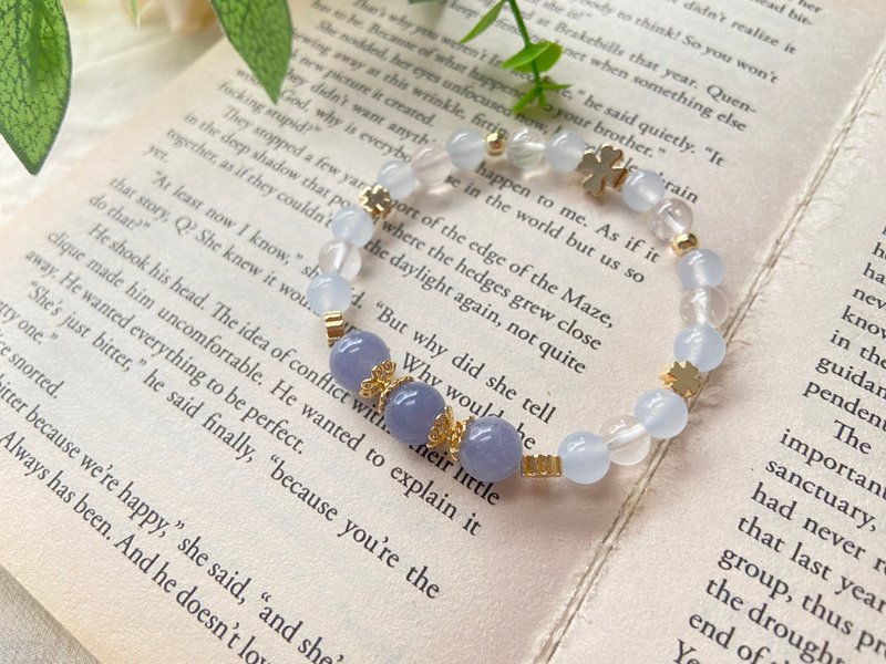 改善沟通表达。丹泉石/海蓝宝/星光粉晶 - 手链/手环 - 水晶 多色