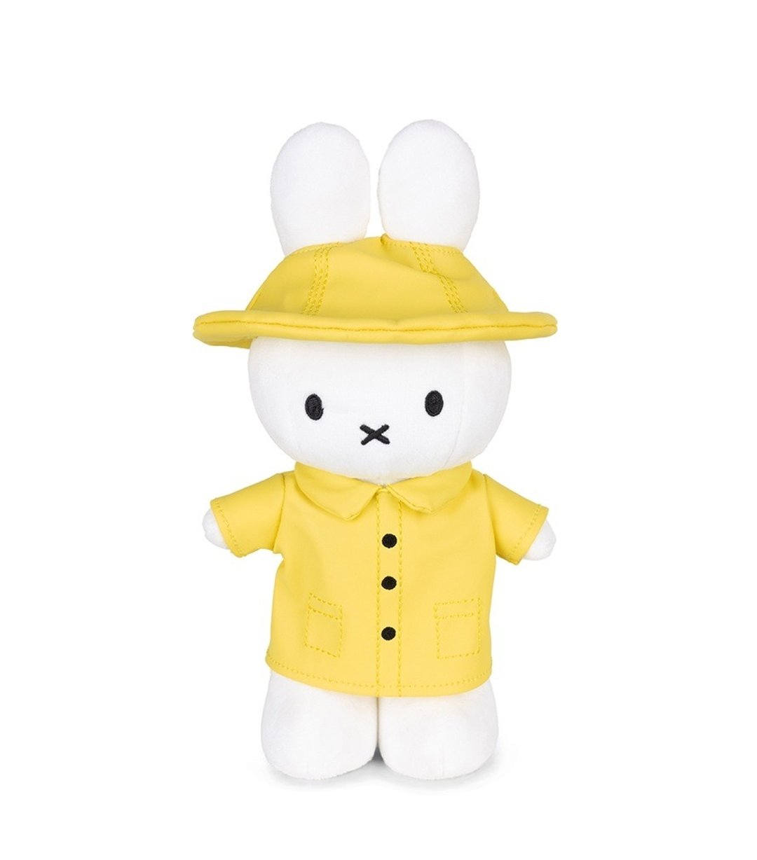 荷兰 Bon Ton Toys | Miffy 米飞兔 娃娃 黄色 雨衣 24cm - 玩偶/公仔 - 其他材质 黄色