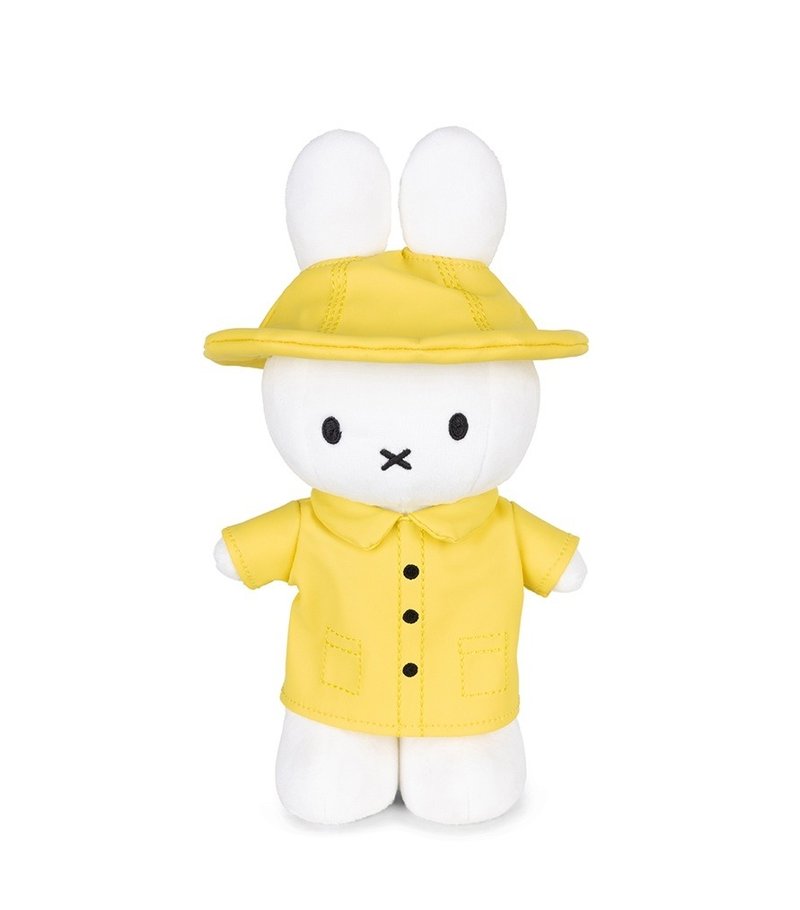 荷兰 Bon Ton Toys | Miffy 米飞兔 娃娃 黄色 雨衣 24cm - 玩偶/公仔 - 其他材质 黄色