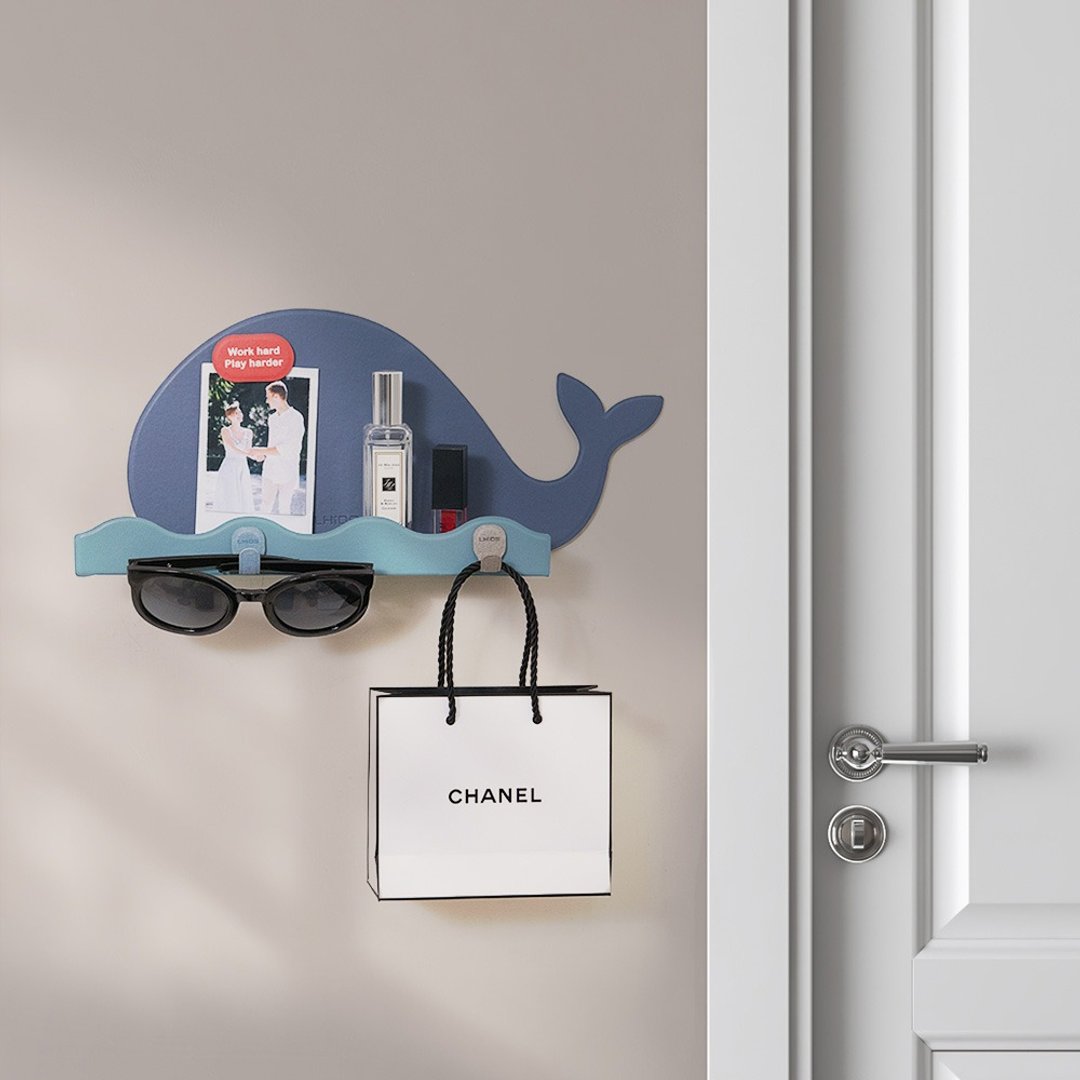 EasyHouse 造型收纳层架 - 鲸鱼 - 置物架/篮子 - 其他材质 