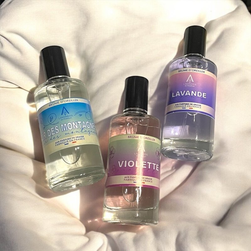法国原装 Lavandaïs 舒眠喷雾/枕头香水/睡眠喷雾 - 香薰/精油/线香 - 玻璃 紫色