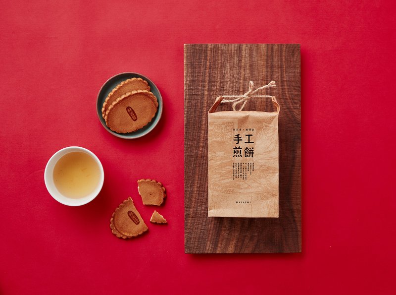 【团购/台湾地区包邮】林百货 连得堂煎饼 12包组 - 手工饼干 - 其他材质 卡其色