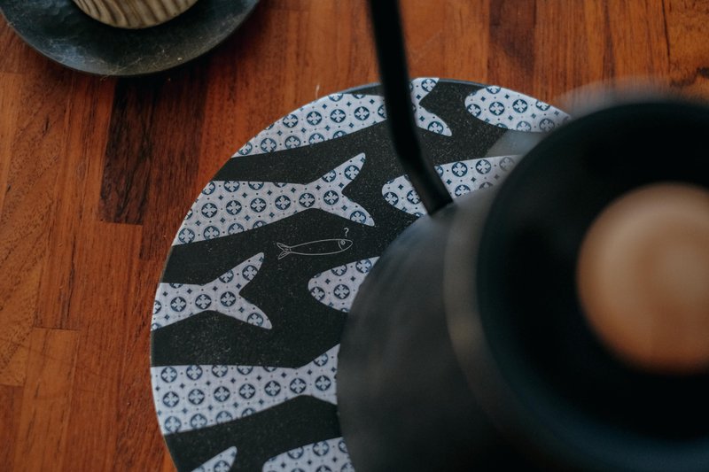 葡萄牙沙丁鱼花砖隔热垫  l B款 l 于里斯本拍摄花砖后复刻设计 - 其他 - 陶 